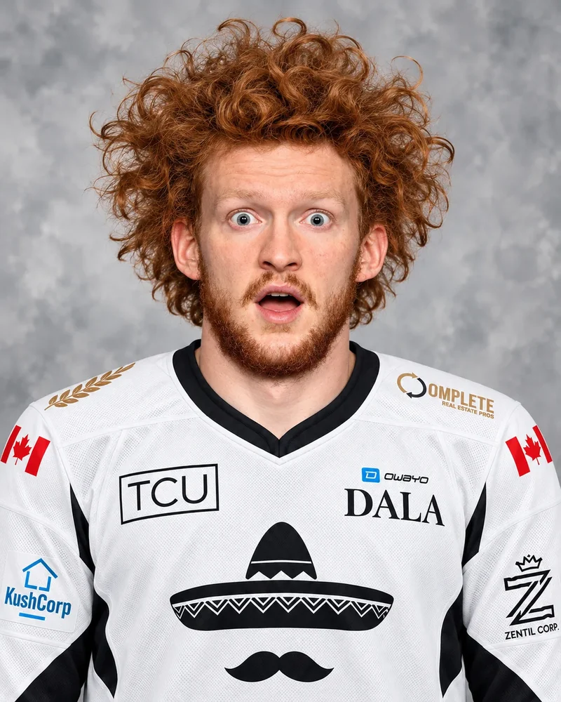 Ryan Kuffner, chandail blanc
